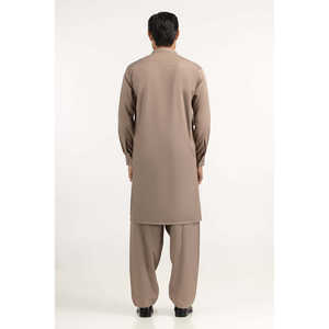 SK-EMB25-001 Costumes de mariage brodés pour le marié, formels, à simple ou double boutonnage, avec fermeture éclair, tissés, respirants, longs et imprimés - Product Image 6