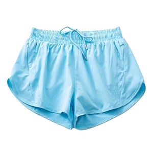Vente en gros de shorts de gym pour la course à pied 2 en 1 shorts à séchage rapide pour femmes shorts de gym - Product Image 1
