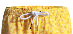 Short d'entraînement décontracté pour hommes, élégant et léger, tissu respirant, séchage rapide, taille élastique, motif uni, teint uni, vente en gros OEM - Product Image 3