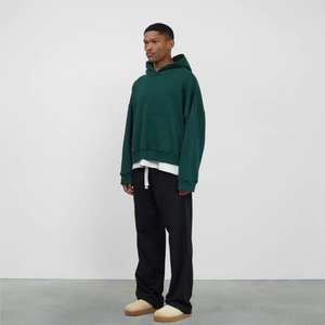 Sweat-shirt d'hiver en molleton de coton de qualité supérieure pour hommes élégants sweats à capuche à manches longues décontracté à la mode pour la saison d'automne - Product Image 3