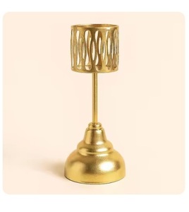 Navidad hecho a mano personalizado Metal portavelas soporte elegante hogar boda decoración iluminación vela soporte a precio mayorista - Product Image 4