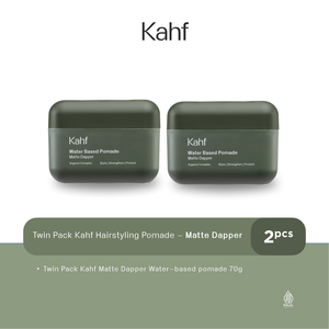 Pommade coiffante mate Kahf à base d'eau 70 g, complexe d'argan, pour renforcer et protéger les cheveux, tenue forte et aspect naturel. - Product Image 2
