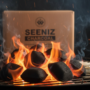 Briquettes de charbon de coco écologiques sans fumée de qualité export pour les grillades au barbecue, les restaurants et l'usage industriel - Product Image 3