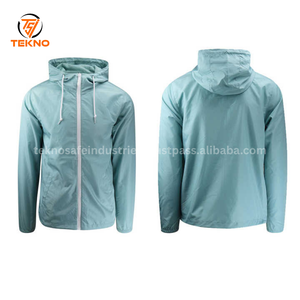 Cortavientos de poliéster para hombre de buena calidad, impermeable, chaqueta de lluvia, chaqueta de nieve, chaquetas cómodas de calidad superior para hombre OEM - Product Image 3