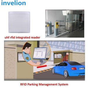 Tích hợp UHF <span class=keywords><strong>RFID</strong></span> Đèn đầu đọc ăng-ten dài phạm vi 1-6M LED RS232 RS485 Wiegand bãi đậu xe xe kiểm soát truy cập miễn phí SDK Made PVC - Product Image 5