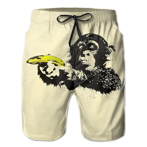 Shorts de Playa para Hombre de Alta Calidad Recién Llegados, Doble Capa de Malla, Personalizables, Impermeables, Ecológicos, Transpirables, Sólidos - Product Image 1