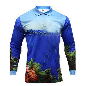 Camisa de Pesca Personalizada al por Mayor, Nueva Camisa de Pesca de Manga Larga de Moda, Personalización OEM, Transpirable - Product Image 1