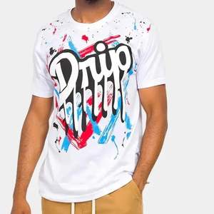 Vente en gros OEM T-shirt de gym décontracté pour hommes conception personnalisée bouffée imprimé surdimensionné vêtements de sport légers vêtements de fitness décontractés - Product Image 4