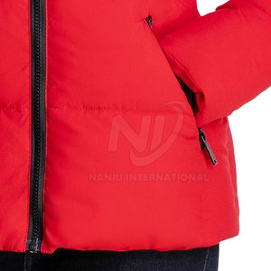 Services OEM Veste matelassée pour femme avec logo personnalisé de haute qualité Nouveau design Veste matelassée pour femme pour l'hiver - Product Image 6