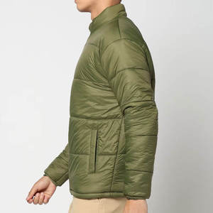 Premium <b>Men</b> Bubble Puffer <b>Jacket</b> Waterproof Windproof Heavy Winter Coat Hooded Style Custom Private Label - Product Image 5