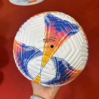 Ballon de football d'entraînement 2026 de haute qualité, écologique, léger, pour intérieur/extérieur, en cuir PU, TPU thermocollé, cousu à la machine