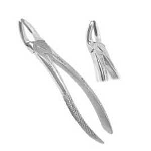 Forceps d'extraction manuelle modèle 'English Pettarn' # 1015 Tanveer Dentals pour les molaires supérieures du troisième quart - Product Image 1