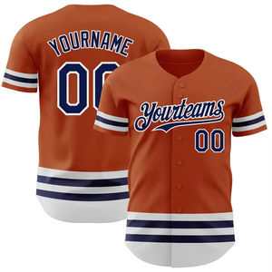Maillot de baseball et de softball de qualité supérieure, personnalisé, respirant, imprimé par sublimation, vêtements de sport, uniformes, baseball pour adultes, taille plus - Product Image 2