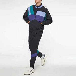 OEM Custom Nylon Windbreaker Set Men's Streetwear Outerwear with Fashion Design <b>Wind</b> <b>Breaker</b> Track Suit - Product Image 3