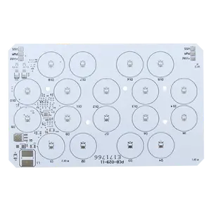 Led saklar sentuh pcb modul lampu sorot led pelindung lonjakan pcb 10w 220v senter isi ulang led lampu kecil papan sirkuit malam