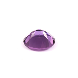 Améthyste brésilienne naturelle de qualité AAA 14x12 MM Quartz ovale pierre précieuse en vrac pour la fabrication de bijoux - Product Image 2