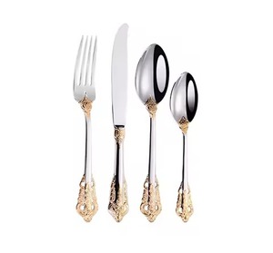 Juego de Cubiertos con Mango Decorativo, Colección de Vajilla, Juego de Cubiertos, Colección de Vajilla, Juego de Cubiertos - Product Image 1