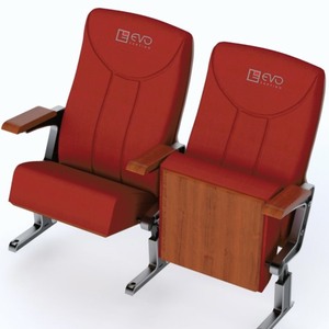 เก้าอี้หอประชุมแบบพับได้ทันสมัยหลากสีสัน ราคาประหยัด ใช้ได้ในโรงละคร ห้องเรียน ห้องโถง ห้องอาหาร โรงพยาบาล มีให้เลือกต่างๆ - Product Image 1