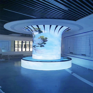 Écran cylindrique LED, écran haut-parleur LED, affichage cylindrique, grand écran personnalisé - Product Image 1