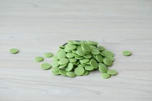 Hot Sales Fast Shipping Excellent Quality Compound <b>Chocolate</b> OEM/ODM HALAL Matcha <b>Chocolate</b> Button Shape Cocoa Bakery Hot Price - Product Image 3