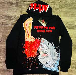 เสื้อฮู้ดดี้ผู้ชายขายดี ผ้าฟลีซลายฟอกสี ปักลาย 3 มิติ สีสั่งทำได้ คอลเลคชั่นฤดูหนาว ปักลายเพชรใหม่ ไซส์ XS ขั้นต่ำในการสั่งซื้อน้อย - Product Image 2