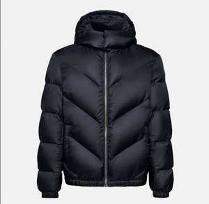 Veste matelassée noire personnalisée avec capuche détachable Nouveau style de vêtements de rue d'extérieur Vestes d'hiver pour hommes à capuche - Product Image 2