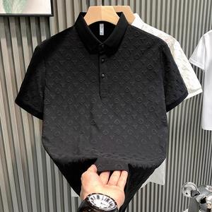 Chemises polo pour hommes de style nouveau, 100% polyester, qualité supérieure, vêtements de sport, polo, t-shirt, chemise avec logo personnalisé pour hommes - Product Image 2