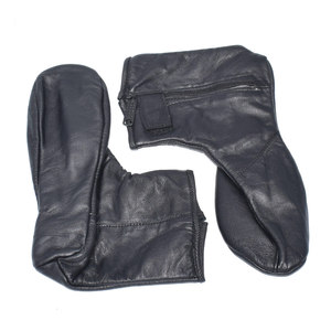Chaussettes en cuir faites à la main dernier modèle à vendre 100% chaussettes en cuir véritable coupe-vent de haute qualité pour l'hiver - Product Image 4