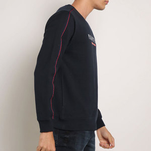 Sweat-shirts pour hommes de nouvelle conception, séchage rapide, teinture unie, confortables, élégants, logo personnalisé, en polyester/coton pour l'hiver, prix bas - Product Image 5