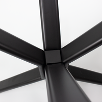 Pieds de table irréguliers en fer, pieds de bureau en métal, bases de mobilier de bureau, pieds de table basse, cadres de meubles en fer