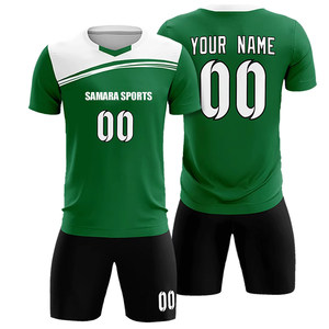 Uniforme de entrenamiento de fútbol para adultos con impresión personalizada, uniforme de fútbol cómodo y transpirable de secado rápido, servicio OEM - Product Image 1