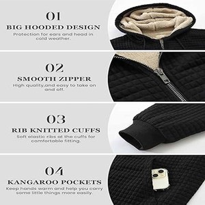 Vente directe d'usine de sweats à capuche pour hommes nouveauté sweats à capuche pour hommes à séchage rapide sweats à capuche teints en couleur unie fabriqués par des vêtements de sport - Product Image 5