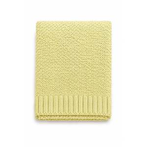 Be-Var-01-Ye Couverture 100% Acrylique Jaune 130*170 Cm - JAUNE - Product Image 2