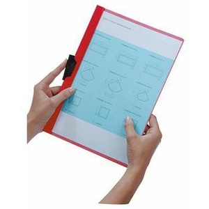 Durable DURACLIP 60 DIN A4 Hard Plastic <b>Clipboard</b> with Blue Back Cover and Black Clip Durable Product - Product Image 3