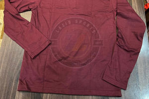 Wholesale Custom Printing Men's Short Sleeve T-Shirts 100% Cotton Jersey Solid 200 Grams Knitted High Street Bulk Suppliers - Product Image 4