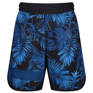 Venta caliente personalizado Multi-Printed MMA Shorts Mixed Material de secado rápido Velcro cierre cintura MMA Shorts en el mejor precio al por mayor - Product Image 3