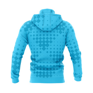 Sweat-shirt à capuche OEM décontracté 320 Gsm pour homme, sweat à capuche confortable avec motif unique en relief, logo d'automne en polyester/coton sur le devant - Product Image 4