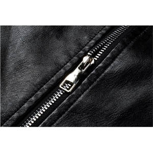 Fabricant de vestes en cuir pour hommes avec logo personnalisé en gros, OEM/ODM, vestes en cuir véritable pour motards, bombardiers et streetwear - Product Image 5