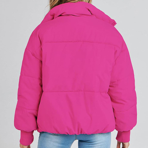 Veste matelassée d'hiver de qualité supérieure pour femmes, tenue décontractée et respirante pour femmes, veste matelassée d'hiver, prix de gros - Product Image 3