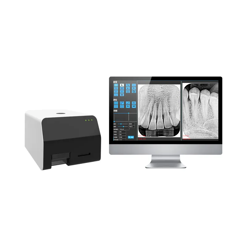 Diş Xray görüntü plakası tarayıcı cihazı/diş x-ray İntraoral dijital görüntüleme fosfor plaka tarayıcı