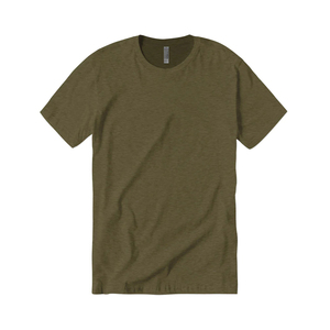 เสื้อยืดคอกลมชาย CVC พรีเมี่ยมสำหรับทุกเพศเสื้อยืดผ้าแคนวาสเบลล่าสามส่วน - Product Image 1
