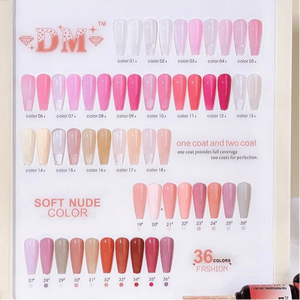 Smalto per Unghie A10jet DM Perfetto per il Salone in Colore Nude Morbido Tonalità Nude alla Moda Smalto Gel - Product Image 2