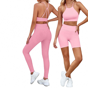 Dynamic Gym Set <b>for</b> <b>Women</b> Seamless <b>Yoga</b> Workout <b>Shorts</b> Backless Sports Bra Scrunch Bum <b>Shorts</b> Fitness Clothes Unique Print - Product Image 5