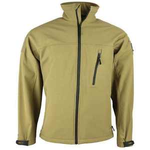 OEM personalizado chaquetas de concha suave para los hombres para la temporada de invierno último diseño con cuello alto para actividades al aire libre teñido liso - Product Image 2