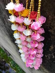 พวงมาลัยงานแต่งงานทำจากโฟมดอกไม้มิลลิมาลาทำจากโฟมดอกไม้สำหรับเพื่อนเจ้าสาวของขวัญต้อนรับเพื่อนเจ้าสาว - Product Image 2