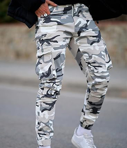 Cómodo bolsillo con cremallera lateral Craft Pantalones de talla grande Pantalones rectos de invierno para hombre y pantalón - Product Image 3