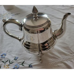 Tetera Dallah Árabe de Metal Martillado Chapada en Oro de Primera Calidad para Servir en Restaurantes y Hoteles, Cafetera Dallah - Product Image 5