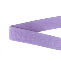 Bande élastique jacquard personnalisée avec logo en relief, sangle élastique en nylon souple pour vêtements et sous-vêtements