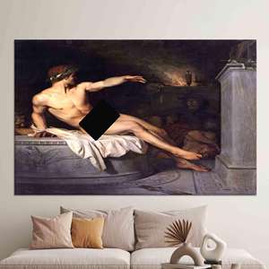 Impression sur toile Alexandre Cabanel : Art mural moderne et élégant, toile encollée - Product Image 1
