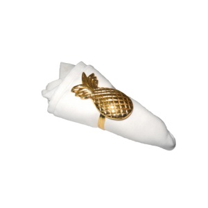 Servilletero de Metal con diseño hecho a mano de estilo único, servilletero de Metal con acabado chapado en oro para el hogar, Hotel, boda - Product Image 6